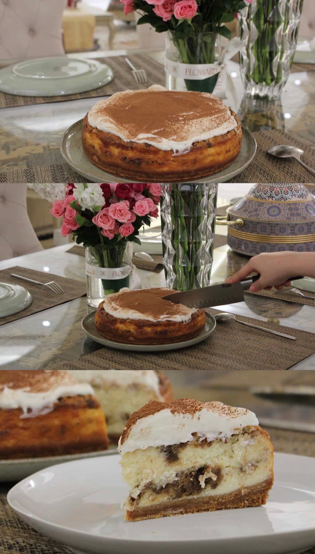 Cinnamon Roll Cheesecake